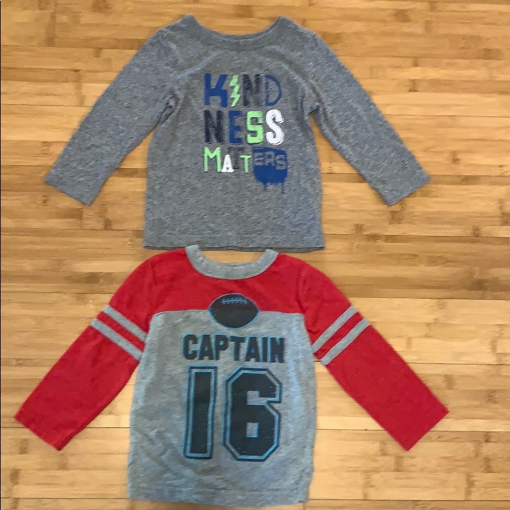 Cat & Jack 2T long sleeved T shirts